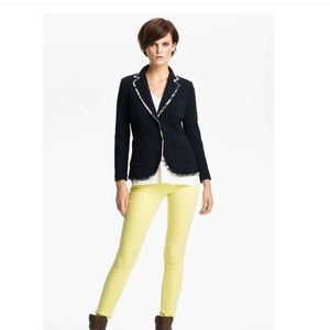 Rag and Bone Bromley Blazer- spring floral piping